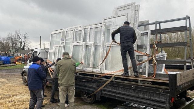 Марий Эл доставила в Куйбышевский округ пластиковые окна и двери