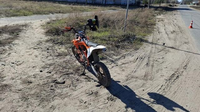 В Волжске 16-летняя девушка на питбайке попала в ДТП