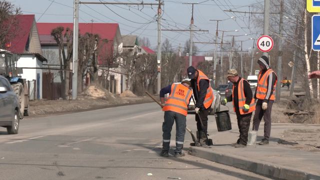 Подрядчики по гарантии ремонтируют раньше времени разрушенные дороги Йошкар-Олы