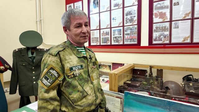 Талешке:  Шернур районын шочшыжо,  «Мари» позывноян боец Евгений Таникеев дене интервью