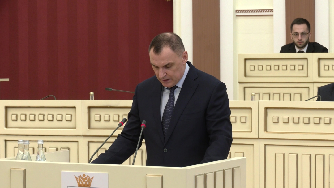 Марий Эл ТВ: Регион Вуйлатыше Юрий Зайцев Республикысе Кугыжаныш погынын 7-ше сессийыштыже ойлен
