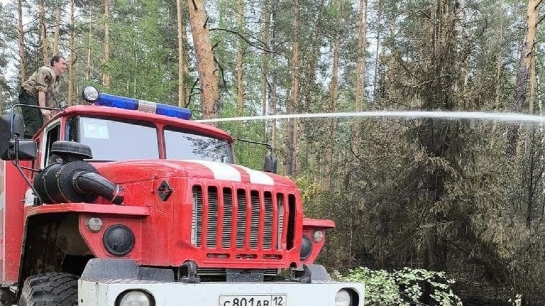 В лесах Марий Эл установлен четвертый класс пожароопасности