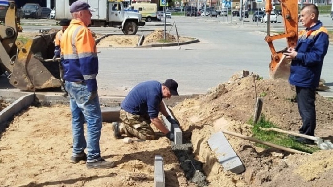 В Йошкар-Оле обустраивают новые пешеходные переходы