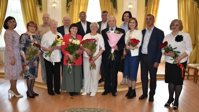 Супруги Шагиахметовы из Медведевского района отметили «золотую свадьбу»