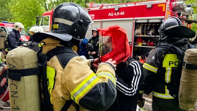 В Йошкар-Оле пятерых жителей дома на улице Куйбышева эвакуировали во время пожара