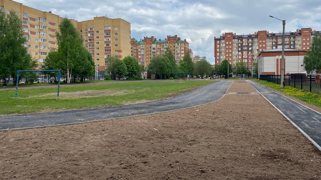В Медведеве появится современный стадион с беговыми дорожками