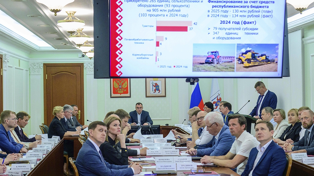 Более одного миллиарда рублей выделили на поддержку аграриев Марий Эл