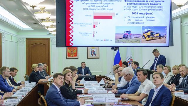 Более одного миллиарда рублей выделили на поддержку аграриев Марий Эл