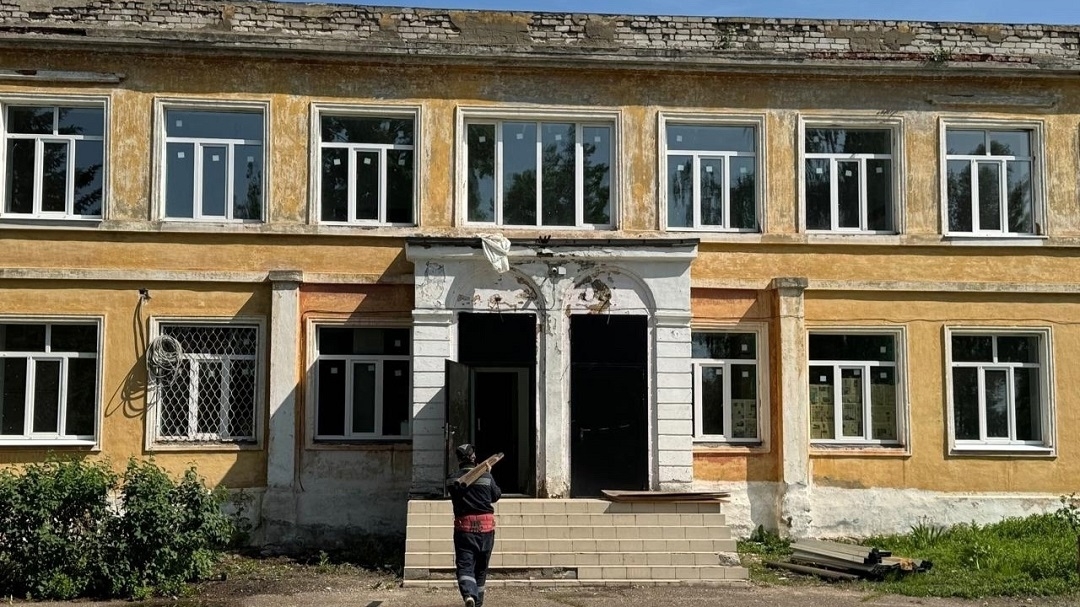В Волжске продолжается капитальный ремонт детского сада «Орлёнок»
