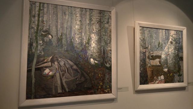 В Йошкар-Оле открылась выставка, посвященная памяти классика марийской живописи Сергея Подмарёва