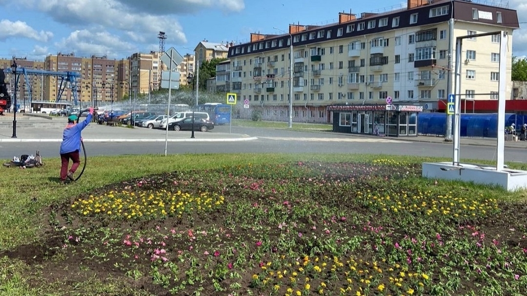 В Йошкар-Оле станет больше клумб