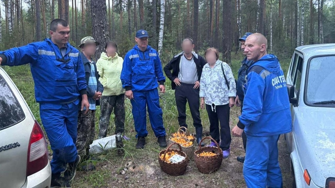 В Марий Эл спасатели помогли отыскать заблудившихся грибников