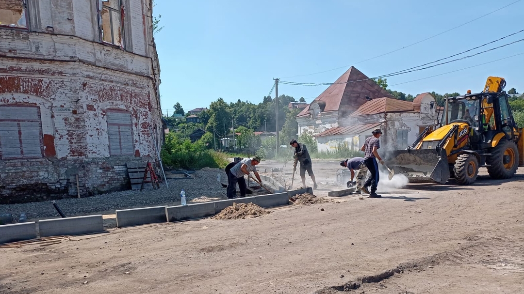 В Козьмодемьянске продолжается преображение городских пространств