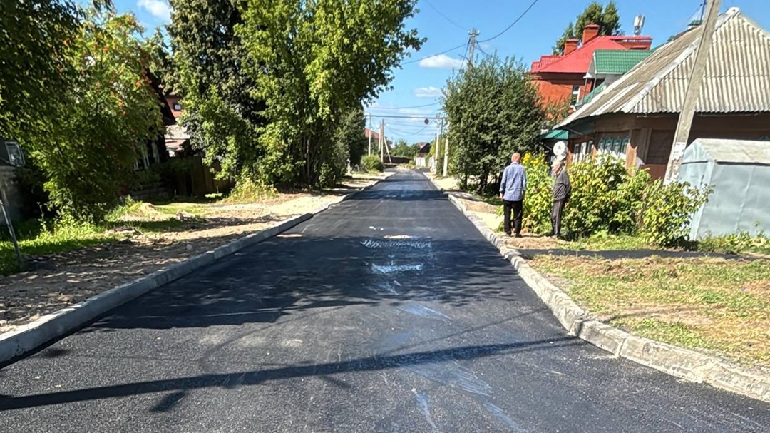 В Йошкар-Оле завершился ремонт улицы Гомзово