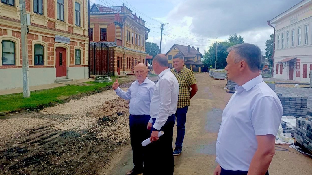 Председатель Госсобрания Марий Эл с рабочей поездкой посетил Козьмодемьянск