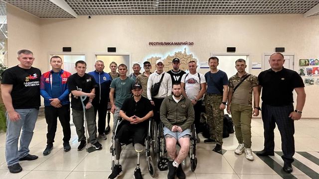 Ветераны СВО из Марий Эл отправились на окружной Кубок защитников Отечества