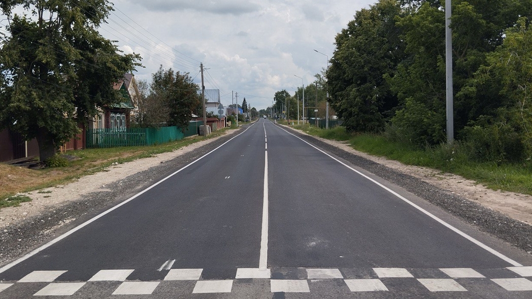 Завершился ремонт автодороги Звенигово – Помары