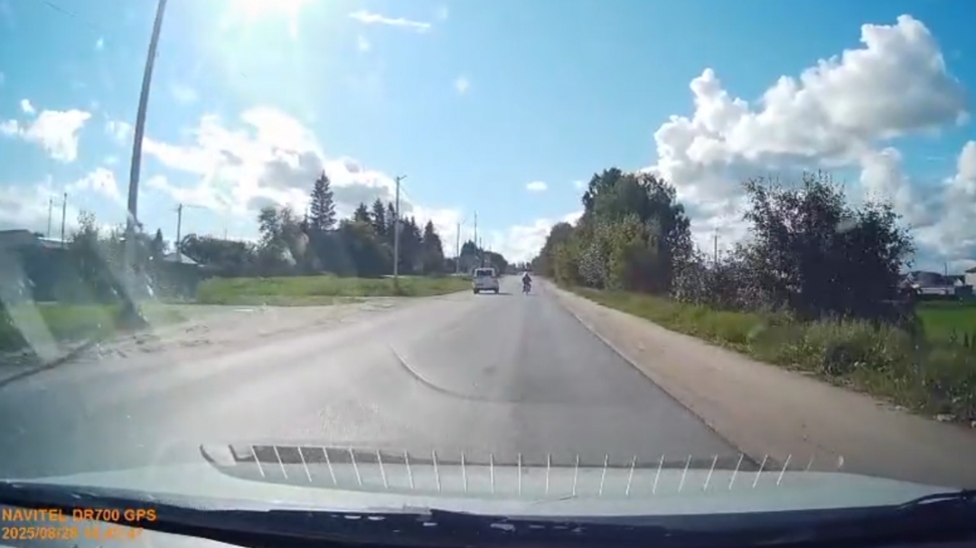 В Морках автоинспекторы задержали мотоциклиста с признаками опьянения