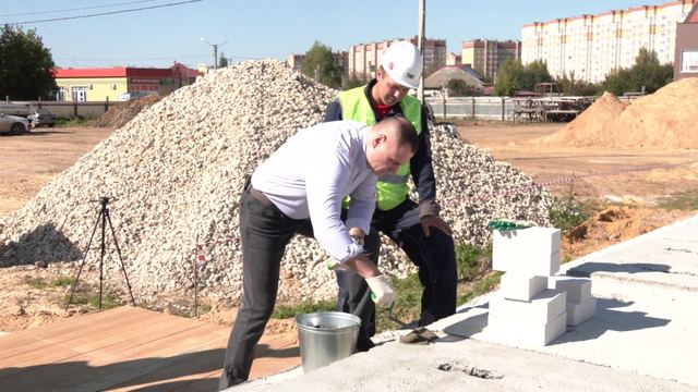 В Йошкар-Оле заложили первый кирпич новой школы в микрорайоне «9а»