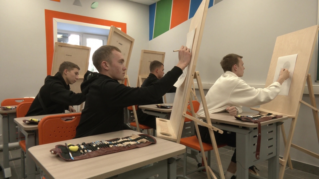 В Строительном техникуме Йошкар-Олы заработал кластер «Профессионалитета»