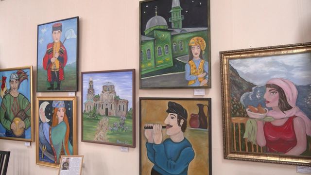 Озаҥ оласе сӱретче Гульнара Шакирован ончерже Козьмодемьянскысе сатир да юмор тоштерыште почылтын