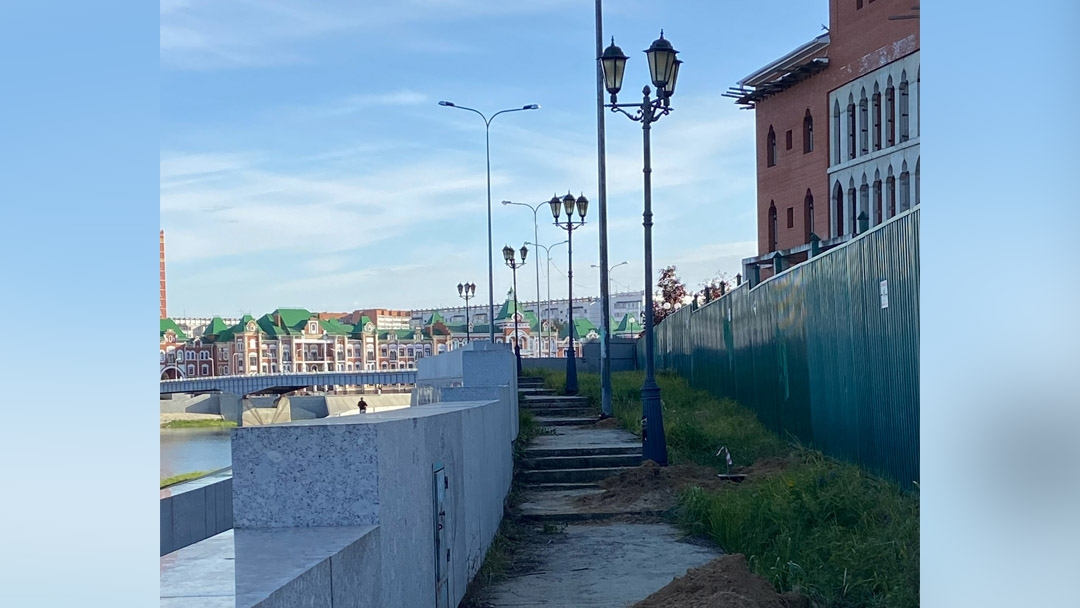В Йошкар-Оле продолжаются работы по созданию комфортной городской среды