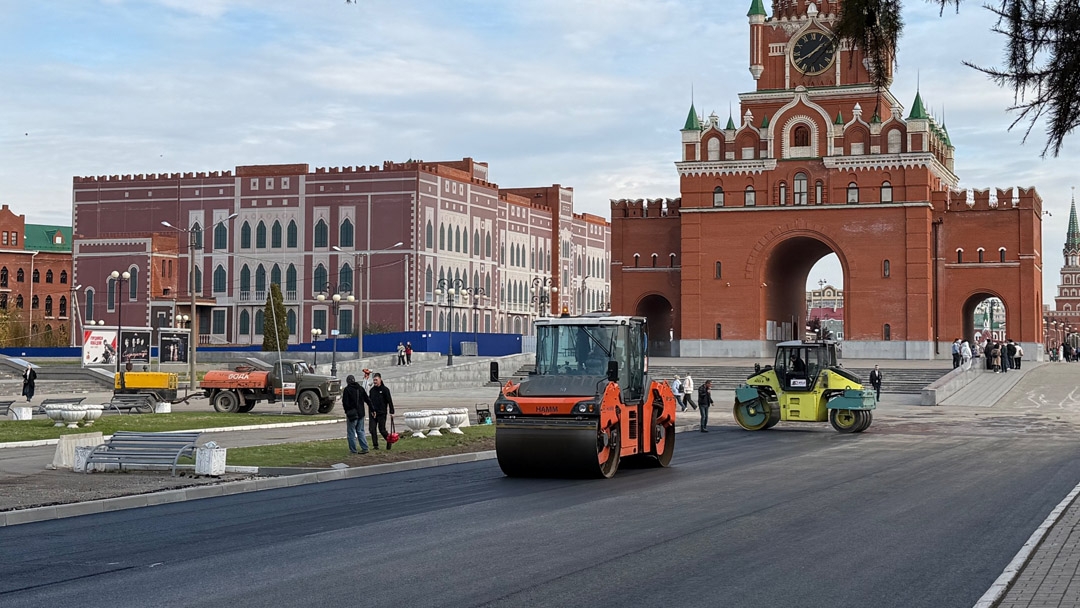 В центре Йошкар-Олы преображаются бульвар Чавайна и улица Вознесенская