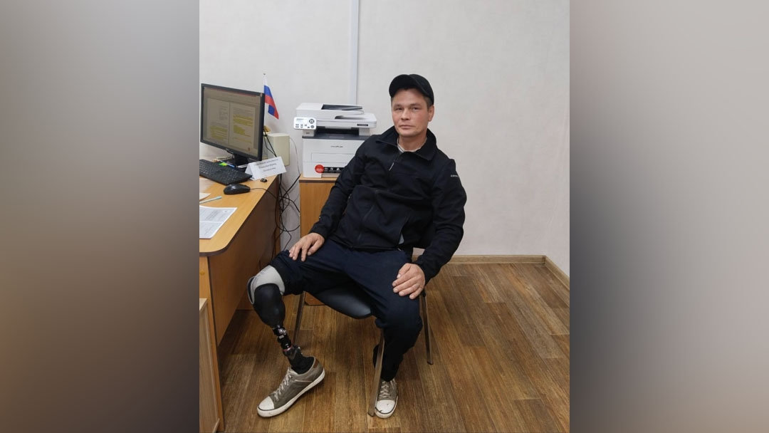 В Марий Эл ветеран СВО получил высокотехнологичный спортивный протез