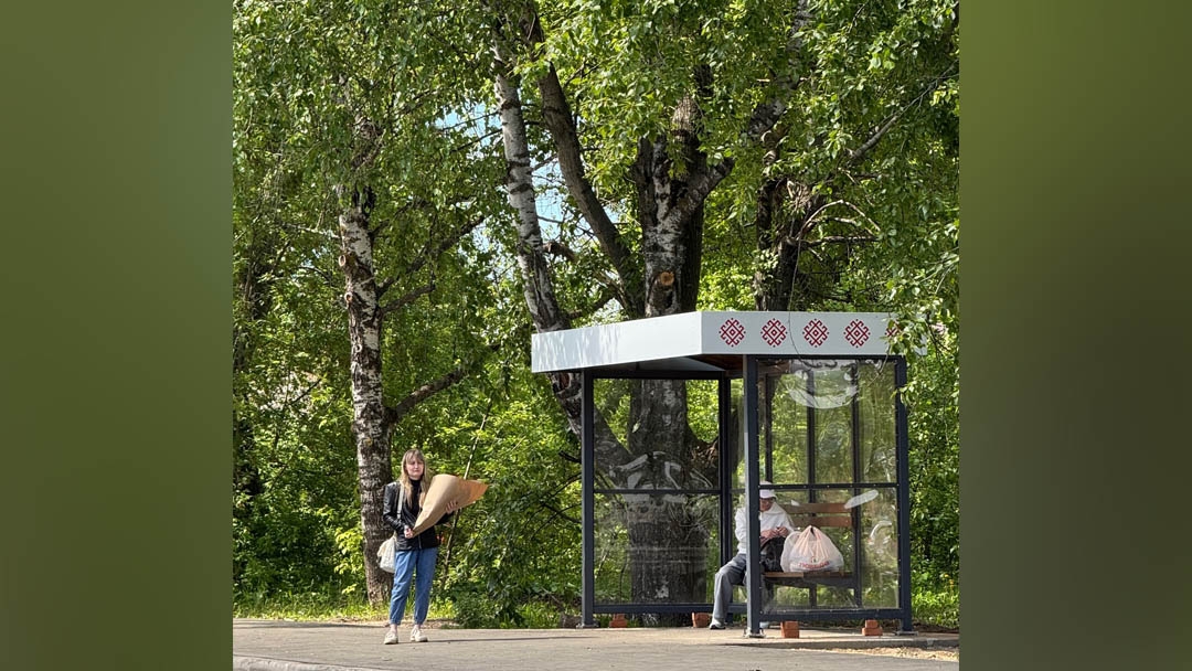 В Йошкар-Оле появились 35 современных остановок