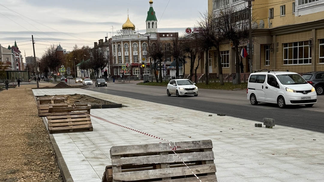 В Йошкар-Оле преображается бульвар Чавайна: капитальный ремонт выходит на финишную прямую