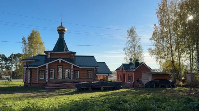 Советский районысо Алексеевский посёлкышто Серафим Саровский лӱмеш чоҥымо храм вашке шке омсажым почеш
