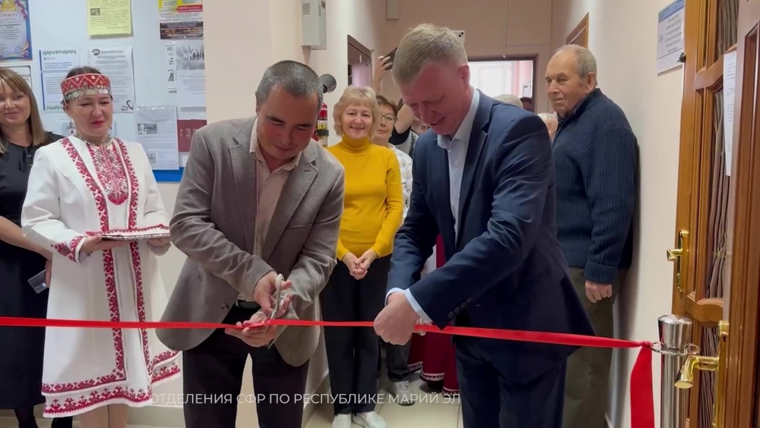 В Сернурском районе открыли Центр общения старшего поколения