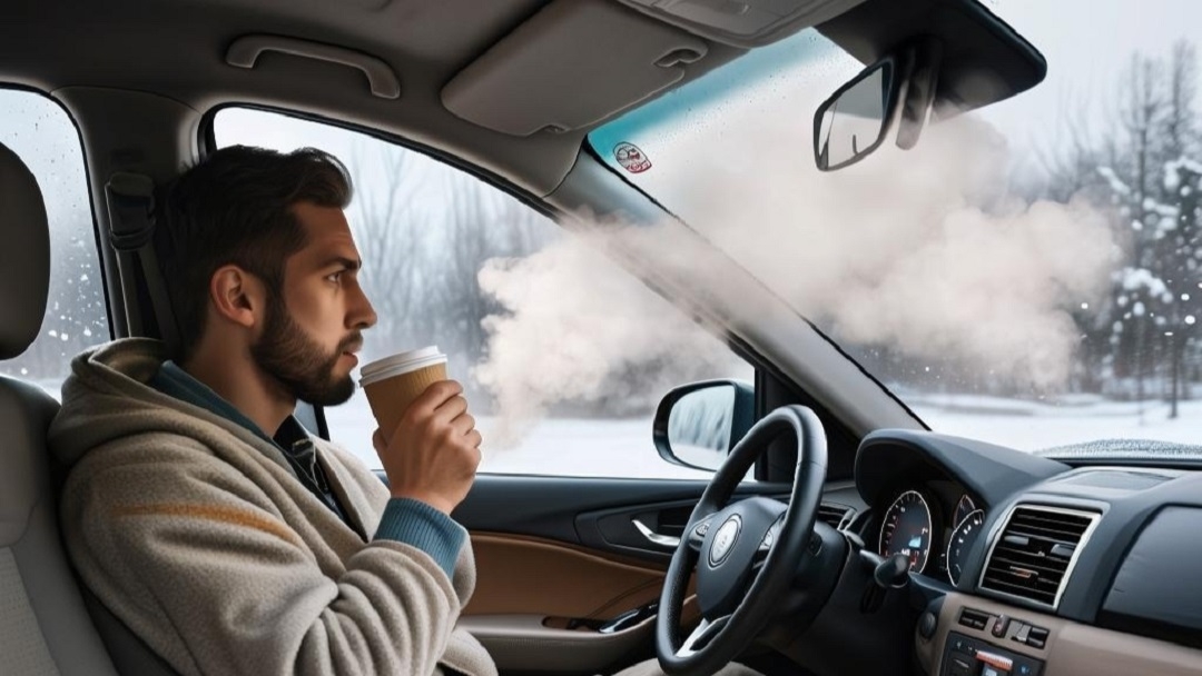 За длительный прогрев двигателя во дворе грозит штраф