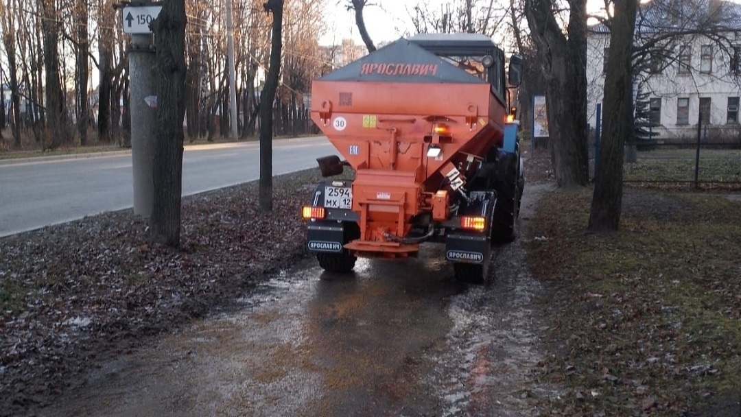 Йошкар-Ола встретила «ледяной» погодный сюрприз во всеоружии