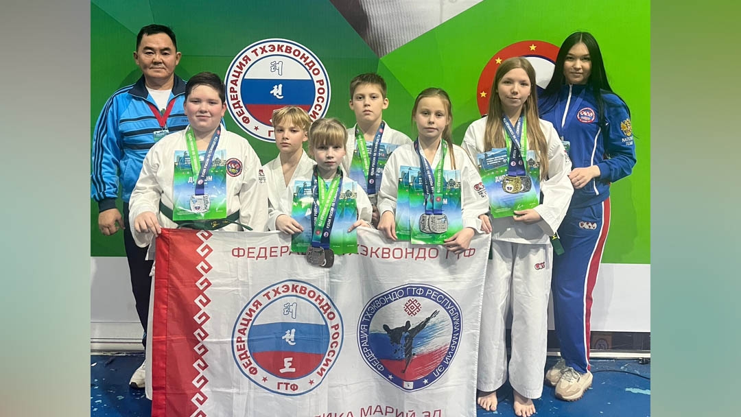 Юные спортсмены из Марий Эл вернулись с соревнований в Грозном с медалями