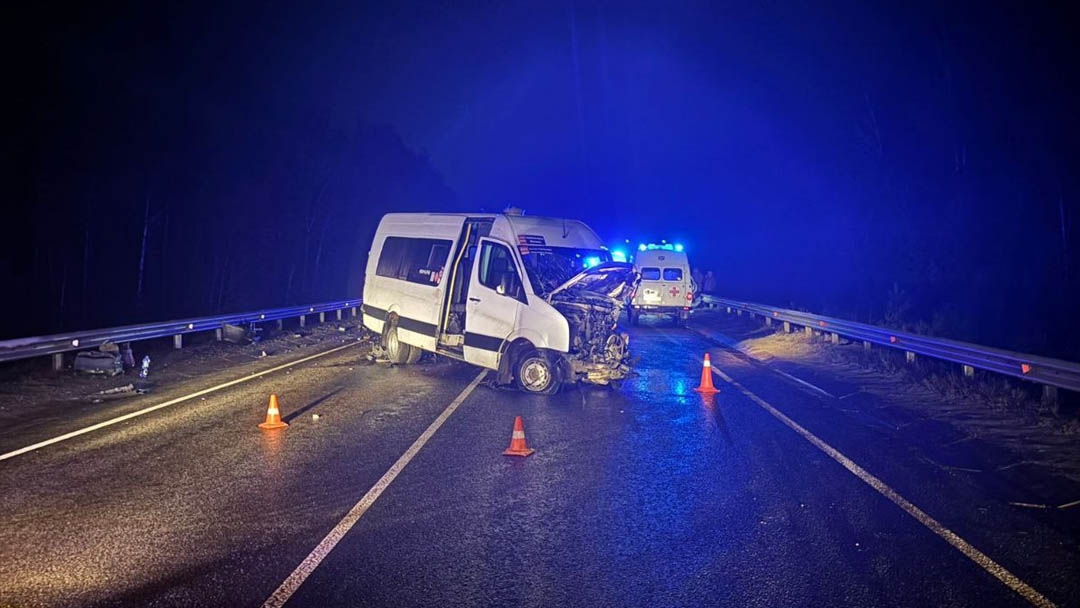 Смертельное ДТП с участием легковушки и маршрутки произошло в Марий Эл