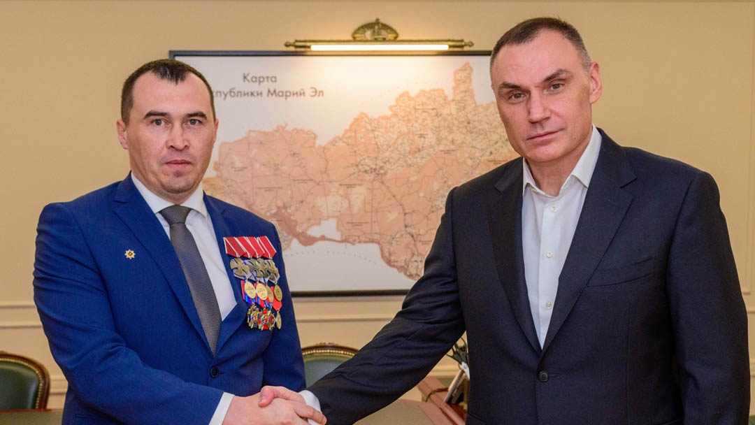 Глава Марий Эл обсудил с участником кадровой программы «Герои Марий Эл. Талешке-влак» успехи и планы