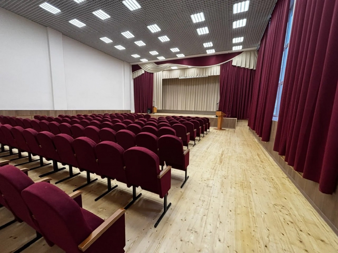 Вечын селасе Аграрно-строительный техникумышто актовый да спортзалым тӧрлен шуктеныт