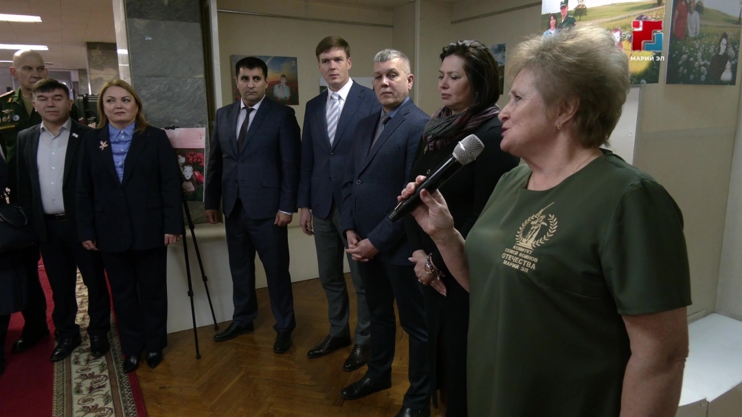 Йошкар-Олаште «Щит матери» фотоончер почылтын