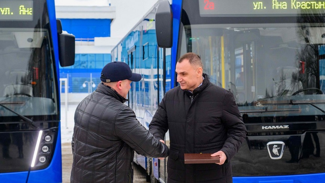 В Марий Эл поступило десять новых автобусов и троллейбусов