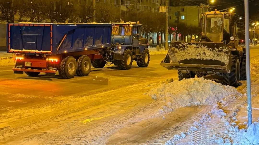 Более двух тысяч кубов снега вывезено с улиц Йошкар-Олы