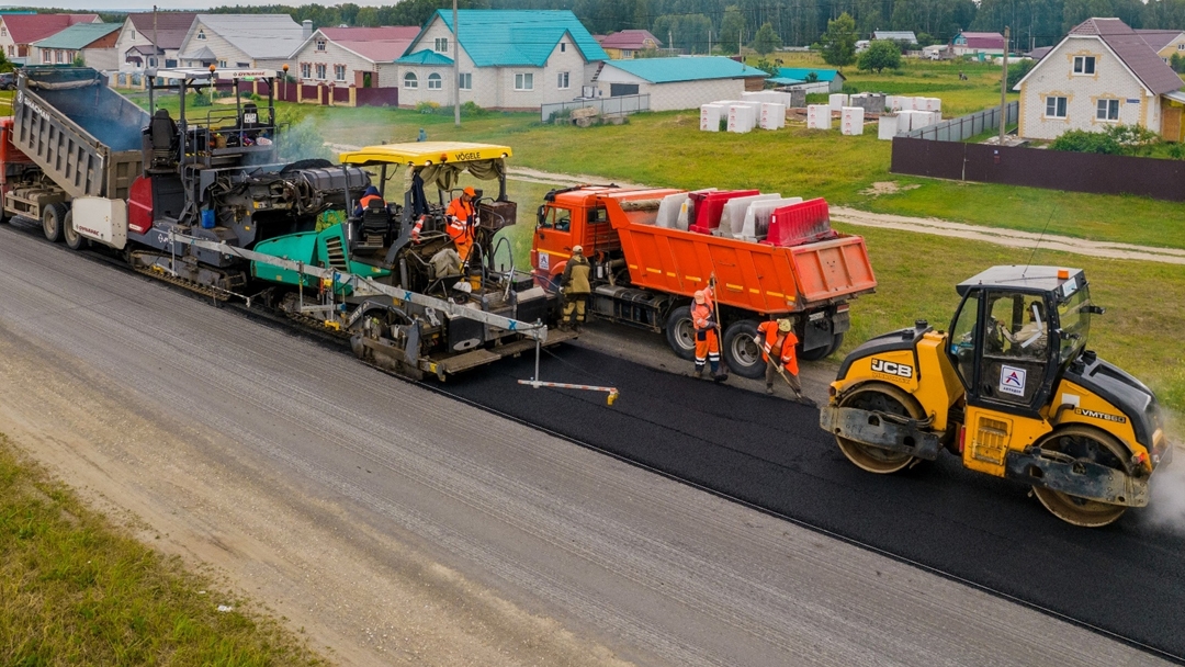 В Марий Эл выполнены работы по устройству слоёв износа на ключевых трассах