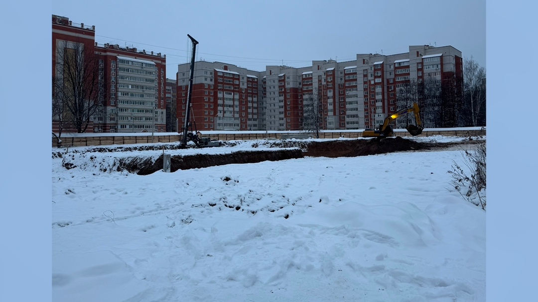 В Йошкар-Оле начали строить новую школу на 1100 мест в 6-м микрорайоне