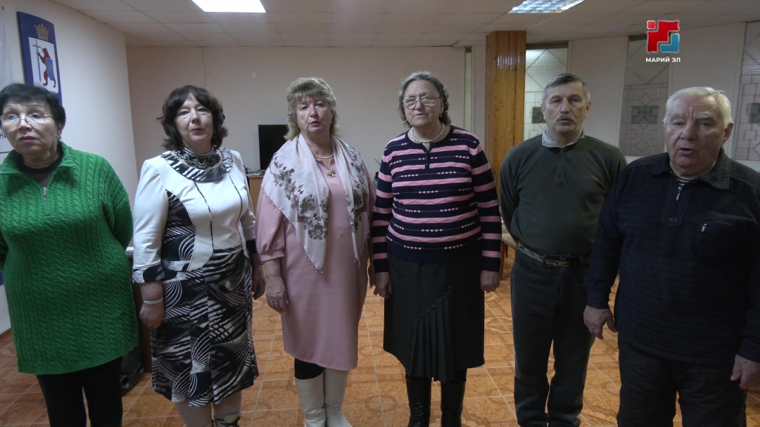 Козьмодемьянск оласе «Вдохновение» хор марий муро-влаымат йоҥгалтара