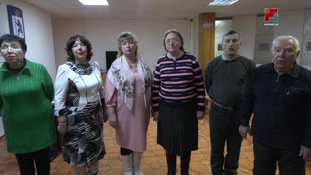 Козьмодемьянск оласе «Вдохновение» хор марий муро-влаымат йоҥгалтара