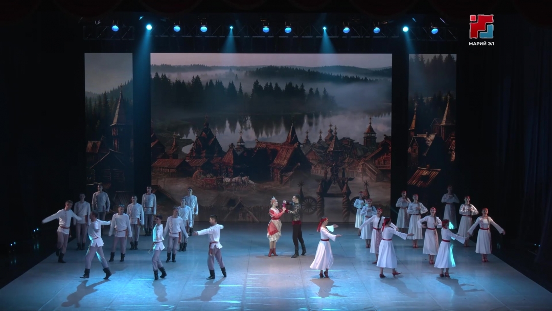 В Йошкар-Оле представили балет «Снегурочка» с ИИ-декорациями