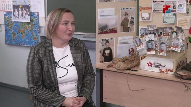 Курыкмарий районысо Пӹзӹкнӹр кыдалаш школышто туныктышо В. Шалаева дене интервью