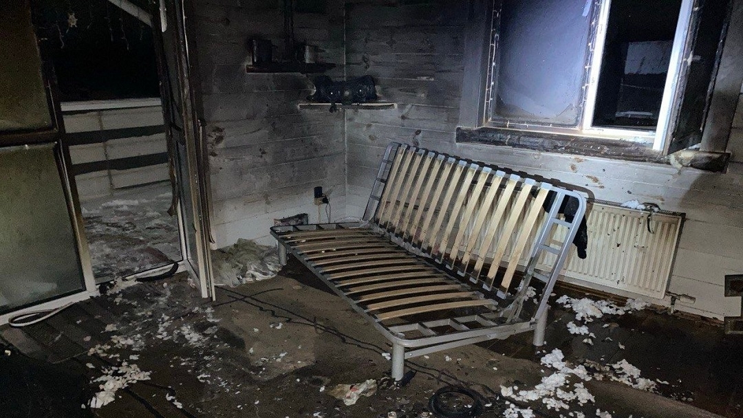 В Горномарийском районе на пожаре погиб пожилой мужчина