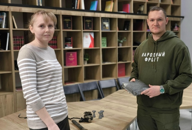 Килемар районысо краеведений тоштерлан «Герои Отчества» тоштер комплексыште ойыртемалтше экспонат-влакым кучыктеныт