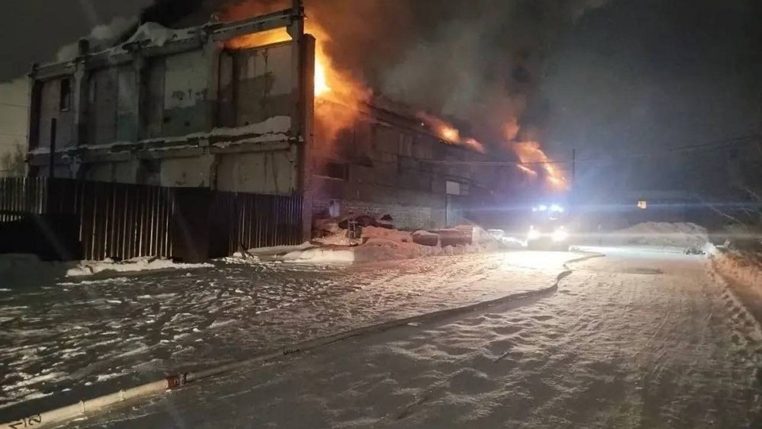 Жителей Волжска в Марий Эл разбудил крупный пожар